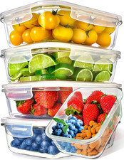 5-Pack Glass Meal Prep