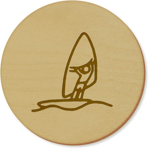 Windsurfer coaster drinks - coaster, /
