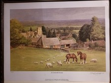 Barrie Linklater Signed Framed