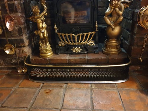 Antique victorian brass iron - antique,