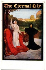 Theatre Advertising Postcard - The Eternal City, New Royal Theatre, King's Lynn.