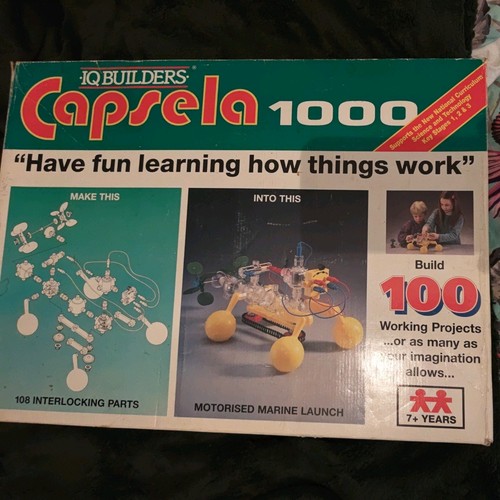 Capsela 1000 builders set - capsela,