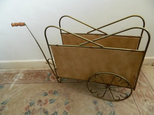 Vintage magazine rack pull - vintage,
