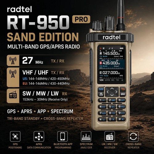 Radtel 950 pro green - rt-950,