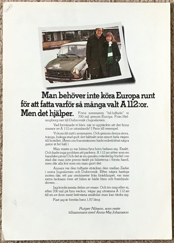 Lancia car sales brochure 1978 - car,