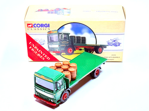 Corgi aec wheel - 4, flatbed