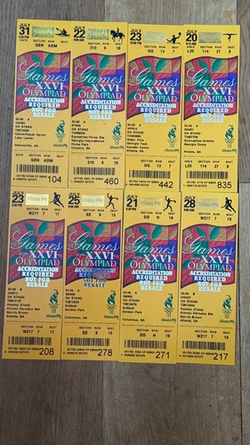 Ticket collection 1996 - collection, 8