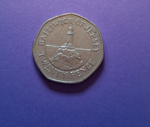 Bailiwick jersey 20p coin - bailiwick,