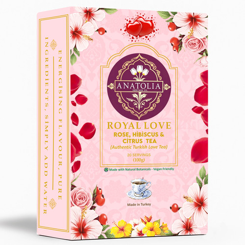 Turkish love tea - turkish, rose