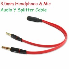 3.5mm Audio Y Splitter Cable
