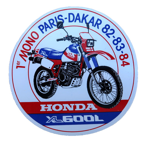 Sticker 1st honda 600l - honda, xl