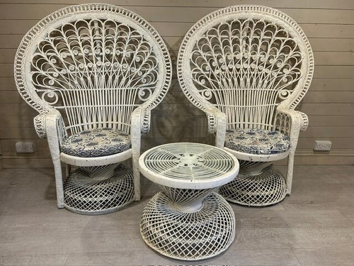 Peacock chairs seat pads - chairs,, +