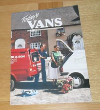 Austin Vans Brochure 1987 -