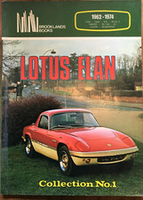 LOTUS ELAN COLLECTION NO.1 1962 - 1974  Brooklands Books