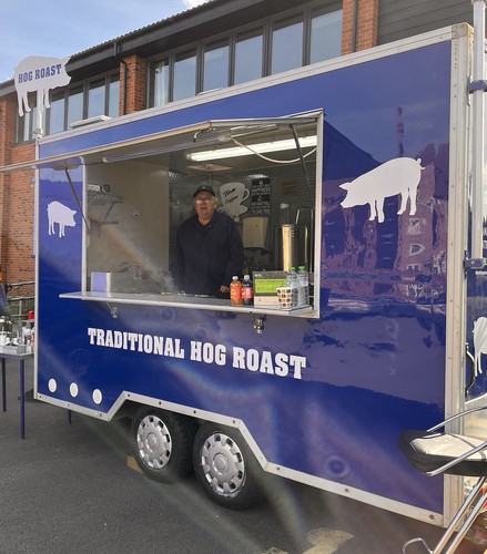 Traditional hog roast catering - hog,