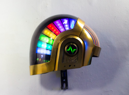Daft punk helmet - punk, manuel