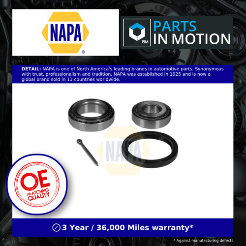 Wheel bearing kit fits - wheel, 400