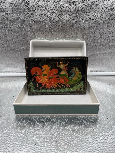 Vintage russian lacquer - vintage,