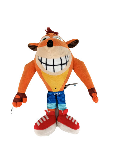 Crash bandicoot soft plush - bandicoot,