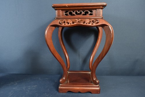 Vintage wooden flower stand - vintage,