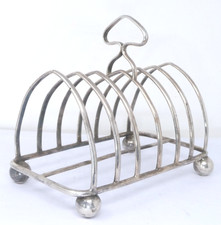 Silver Plated Toast Rack 6
