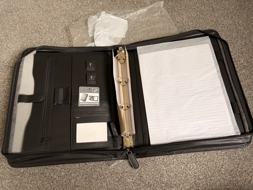Falcon black leather - a4,