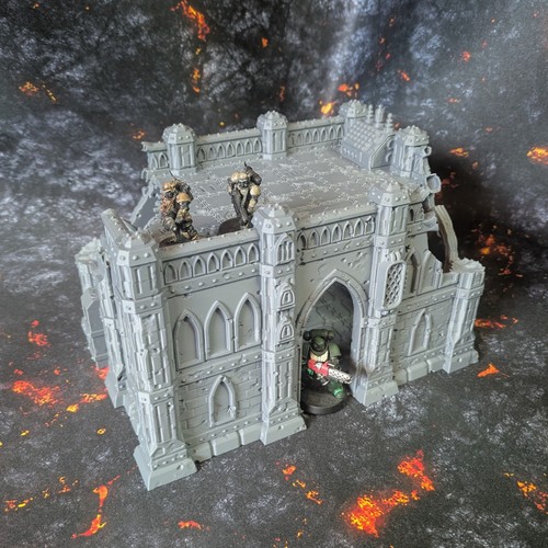 Sci gothic ruined building - gothic,