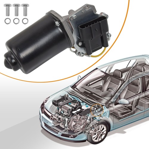 Front windscreen wiper motor - front,