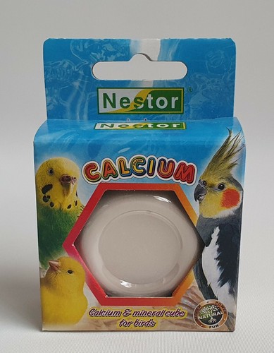 Bird calcium and mineral - and, cube