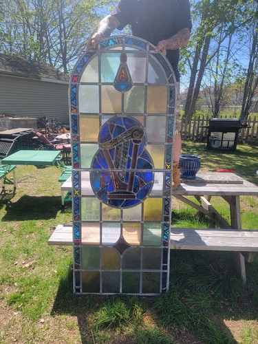Antique stained glass - ~,