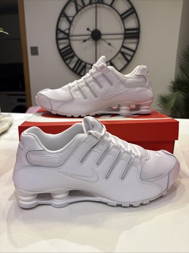 Nike shox triple white - shox,