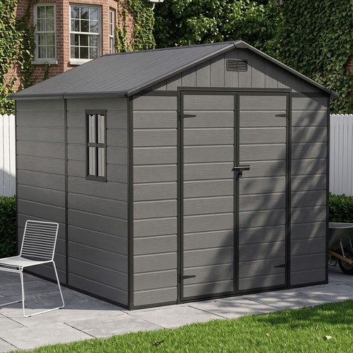 Plastic garden shed 8x4 - garden,