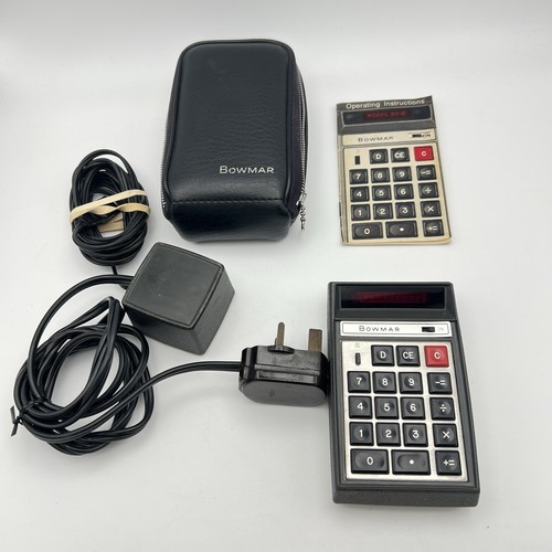 Vintage bowmar 901c calculator - vintage,