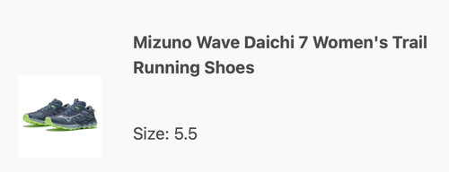 Mizuno wave daichi - wave,