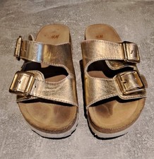 Kids Girls Size 2 Gold H&M