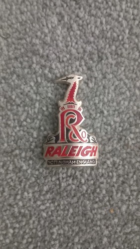 Original raleigh head badge - raleigh,
