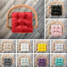Velvet Chair Booster Cushion Pad Cotton Thick Firm Seat Cushion Riser Ultra Soft