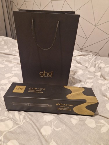 Ghd hair curling wand - curling, black