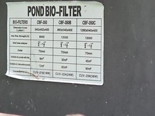 pond filter with uv light and pump