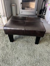Footstool Small antique Brown