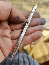 Yard O Rhodium Plated Propelling Pencil Engraved Anne