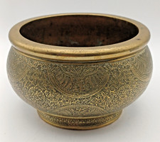 Old Antique Bronze Censer Bowl