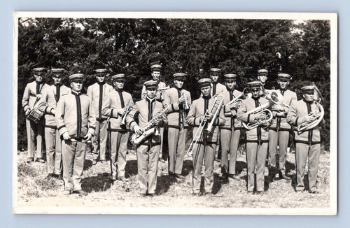 Rppc 1910 band uniform - rppc,