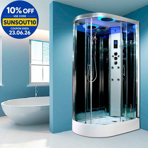 Insignia chrome steam shower - insignia,