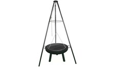 Argos Home Steel Firepit Tripod Outdoor Garden Heater BBQ Camping Burner 3372199