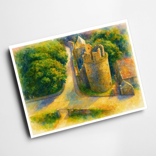 Print bishops palace - a6,