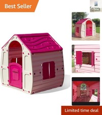 Delightful plastic playhouse - playhouse,