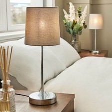 Inlight Table Lamp Pair Grey