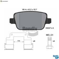 BRAKE PAD SET DISC BRAKE