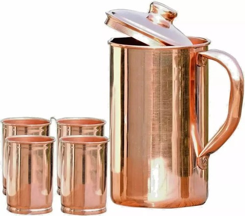 Pure copper pitcher ltr - pure,